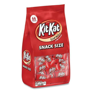 Image for Kit Kat Snack Size, Crisp Wafers In Milk Chocolate, 32.34 Oz Bag from HD Supply