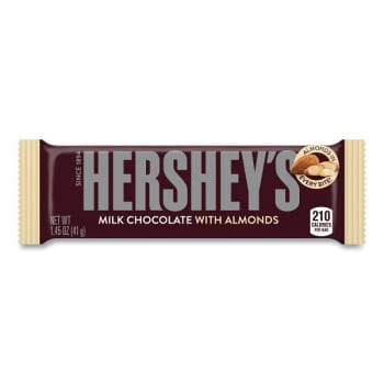 Image for Hershey's Milk Chocolate With Almonds, 1.45 Oz Bar, 36/box from HD Supply