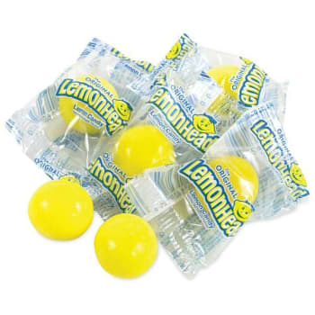 Image for Lemonhead Lemon Candy, Individually Wrapped, 40.5 Oz Tub, 150 Pieces from HD Supply