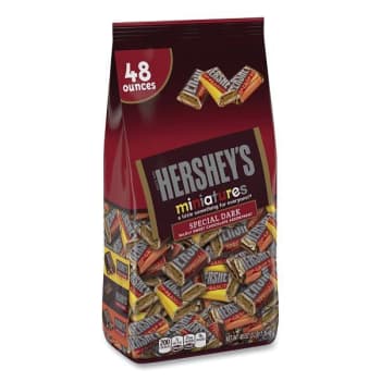 Image for Hershey's Miniatures Variety Share Pack, Dark Assortment, 48 Oz Bag from HD Supply