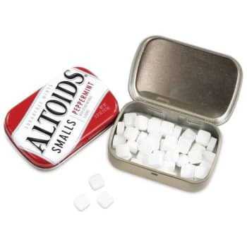 Image for Altoids Smalls Sugar Free Mints, Peppermint, 0.37 Oz, 9 Tins/pack from HD Supply