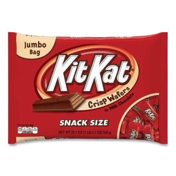 Image for Kit Kat Snack Size, Crisp Wafers In Milk Chocolate, 20.1 Oz Bag from HD Supply