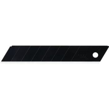 Image for Olfa LBB-50B 18mm 8Pt Ultrasharp Black Snap Off Blade, Package Of 50 from HD Supply
