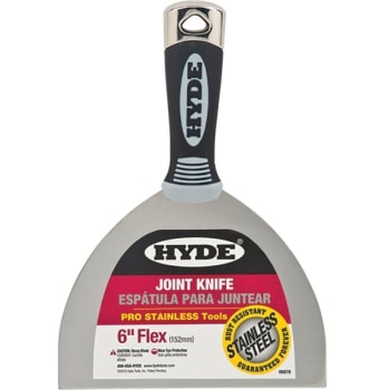 Image for Hyde 06878 6" Pro Stainless Flex Joint Knife Hammer Head, Package Of 5 from HD Supply
