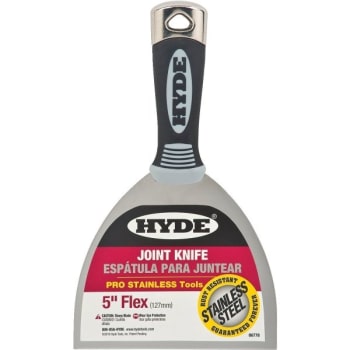 Image for Hyde 06778 5" Pro Stainless Flex Joint Knife Hammer Head, Package Of 5 from HD Supply