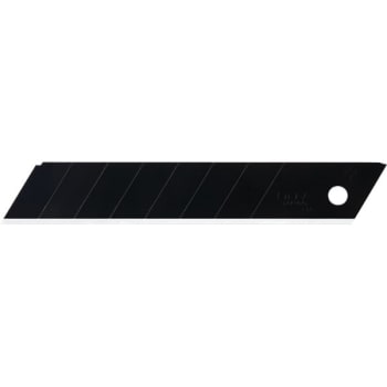 Image for Olfa LBB-10B 18mm 8Pt Ultrasharp Black Snap Off Blade, Package Of 60 from HD Supply