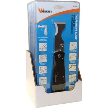 Image for Warner Tool 10847 The Painters Blade 12-In-1 Tool Counter Unit, Case Of 6 from HD Supply