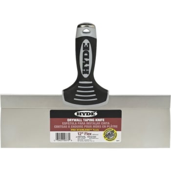 Image for Hyde 09373 12" Pro Stainless Taping Knife, Package Of 5 from HD Supply