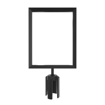 Image for Montour Line Heavy Duty Sign Frame Black 8.5w X 11h With Clear Acrylic Inserts from HD Supply