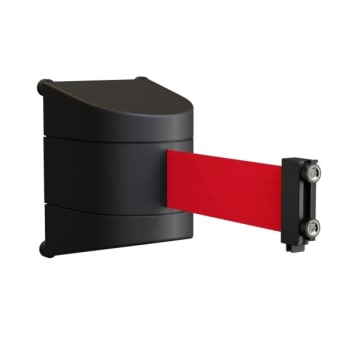 Image for Montour Line Wmxline 140 Black Plastic 15' Magnetic Wall Mount Red Belt from HD Supply