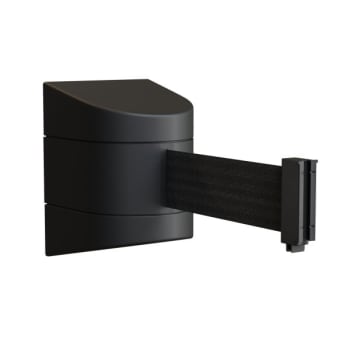 Image for Montour Line Wmxline 160 Black Plastic 30' Fixed Wall Mount Black Belt from HD Supply