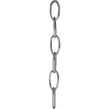Image for Progress Lighting Polished Nickel 6-Gauge 10' Chain from HD Supply
