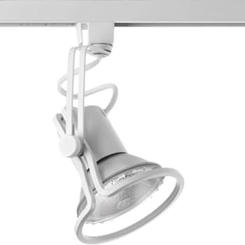 Image for Progress Lighting White 4-5/8" One-Light Free Form Track Head from HD Supply