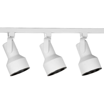 Image for Progress Lighting White Three-Light Track Kit from HD Supply