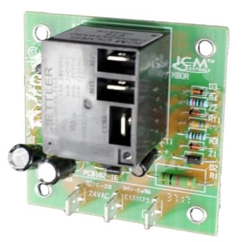 Image for ICM 18/30 Volt Fan Blower Control Board w/ Dual On or Off Delay Timer from HD Supply