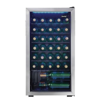 Image for Danby 3.3 Cu. Ft. 36 Bottle Wine Cooler (Stainless Steel) from HD Supply