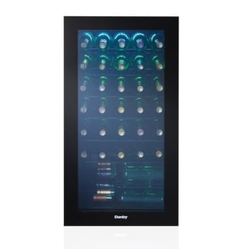 Image for Danby 36 Bottle Wine Cooler Black Stainless from HD Supply