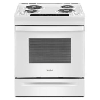 Image for Whirlpool 4.8 Cu.ft. Single Oven Electric Range In White from HD Supply