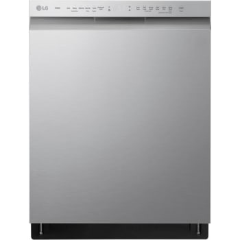 Lg 24-In. Front-Control Smart Wi-Fi Enabled Dishwasher With Quadwash