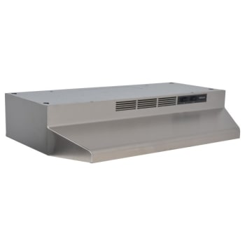 Image for Broan 24-Inch Convertible Range Hood Stainless Steel 230 Max Blower Cfm from HD Supply