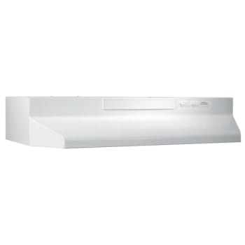 Image for Broan 30-Inch Economy Range Hood White-On-White Uc 260 Max Blower Cfm from HD Supply