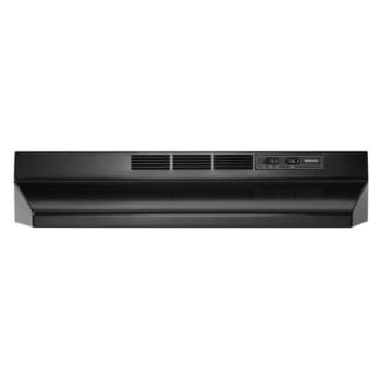 Image for Broan 30-Inch Economy Range Hood Black Uc 260 Max Blower Cfm from HD Supply