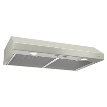Image for Broan 30-Inch Convertible Under-Cabinet Range Hood Bisque 300 Max Blower Cfm from HD Supply