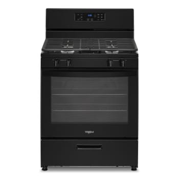 Image for Whirlpool® 5.1 Cu. Ft. Gas Range, Black from HD Supply