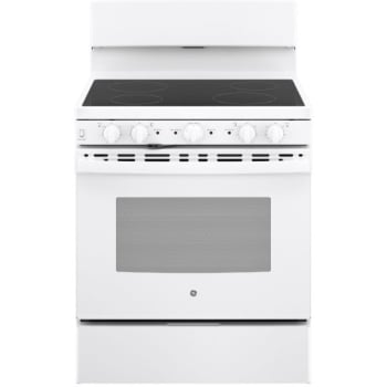 Image for Ge® 5.0 Cu Ft Range, Self Clean Oven, White from HD Supply