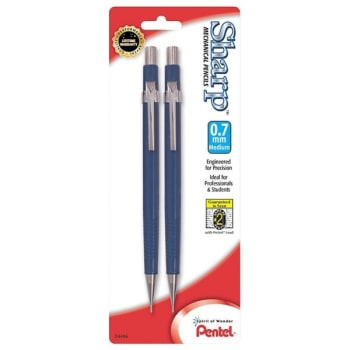 Image for Pentel® 0.7mm Black Barrel Mechanical Drifting Pencil, Package Of 2 from HD Supply