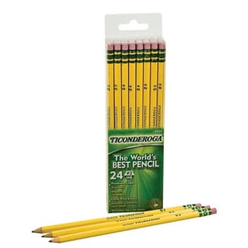 Image for Ticonderoga® by Dixon® #2 Wood Pencil, Box Of 24 from HD Supply