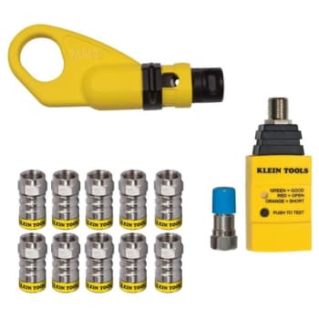 Image for Klein Tools 3-Piece Coax Connect and Test Kit from HD Supply