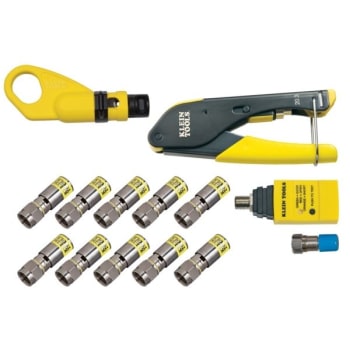 Image for Klein Tools Coax Cable Installation and Test Kit from HD Supply