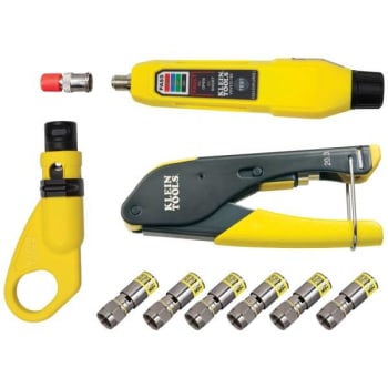 Klein Tools Coax Cable Installation And Test Kit