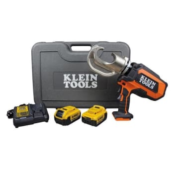 Klein Tools Battery-Operated 12-Ton Crimper Kit