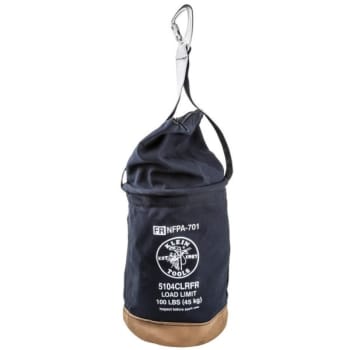 Image for Klein Tools Flame-Resistant Canvas Bucket With Top from HD Supply