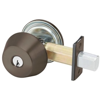 Yale 200 Series Deadbolt, Cylinder By Thumbturn, Dark Satin Bronze, Para Keyway