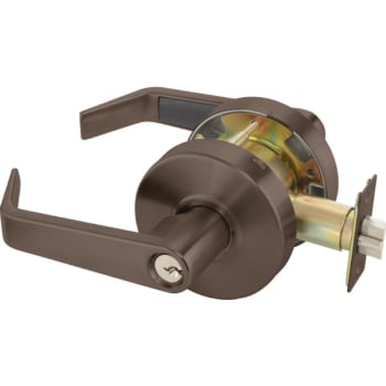Image for Yale Cylindrical Lockset, Entrance Function Grade 2 Satin Bronze from HD Supply