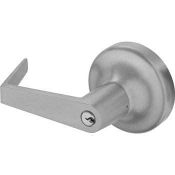 Image for Yale Classroom Function Exit Device Lever Handle Outside Trim, Satin Chrome from HD Supply