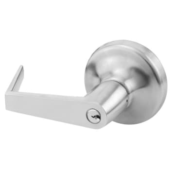 Image for Yale Exit Device Lever Handle Outside Trim, Night Latch Entry By Keyway Only from HD Supply