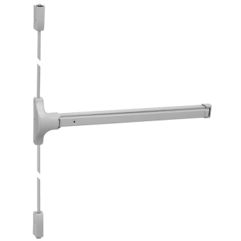 Image for Yale Vertical Rod Exit Device, Aluminum Painted, For 36" Doors from HD Supply