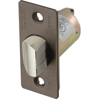 Image for Yale 2 X 2 In Steel Latch Bolt Plain Latching (Dark Satin Bronze) from HD Supply