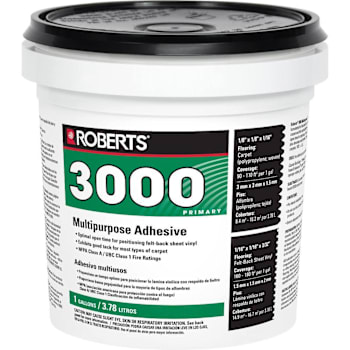 Image for Roberts Adhesive For Carpet & Felt-Backed Sheet Vinyl, 1 Gallon (3.78 L) from HD Supply