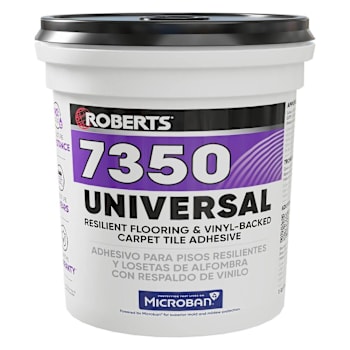 Roberts Universal Resilient Flooring & Vinyl-Backed Carpet Adhesive, 1 Gallon