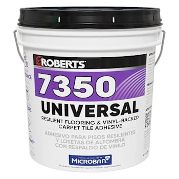 Roberts Universal Resilient Flooring & Vinyl-Backed Carpet Adhesive , 4 Gallon