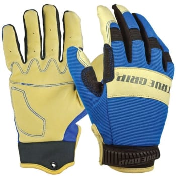 Image for True Grip® Pigskin Hybrid General Purpose Gloves - Large, 1 Pair from HD Supply