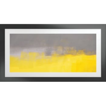 Image for Startex Industries 46X24 Yellow Stock Print and Frame, Case Of 4 from HD Supply
