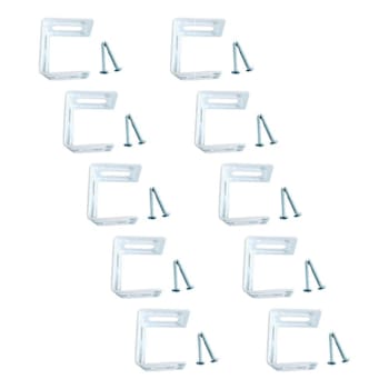 Champion 2" Blinds Center Support Bracket, 10 Pack