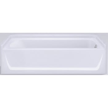 Image for Sterling Ensemble 5 Ft. Alcove Rectangular Right Drain Bathtub In White from HD Supply
