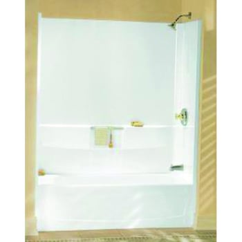 Image for Sterling Performa 60" X 30" X 60-1/4" 3-Piece Tub And Shower Wall Set In White from HD Supply